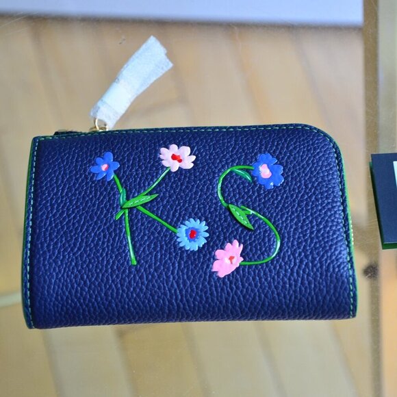 Kate Spade  KJ881 In The Garden Compact Wallet - Picture 2 of 10